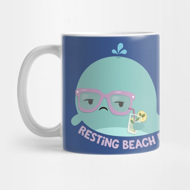 Resting Beach Face by FunUsualSuspects